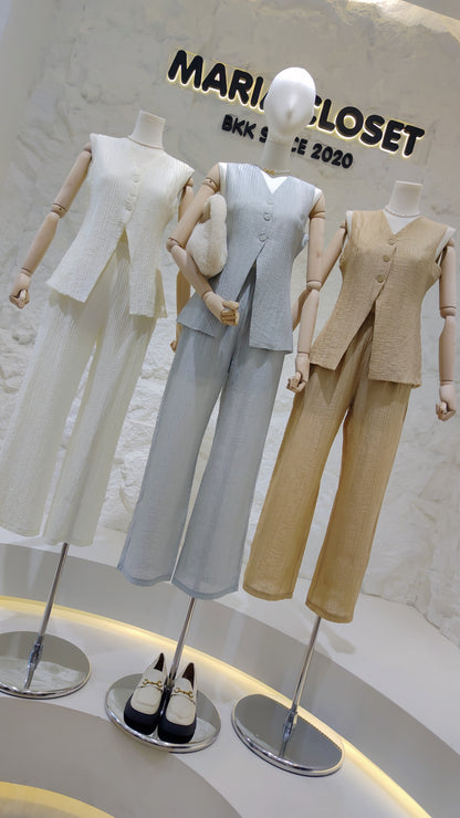 The "Plissé" Textured Set