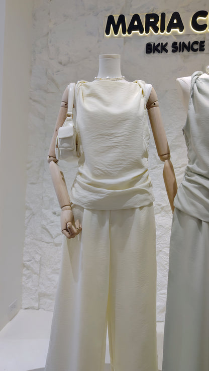 The "Calla" Cowl Neck Set