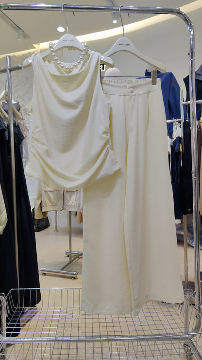 The "Calla" Cowl Neck Set