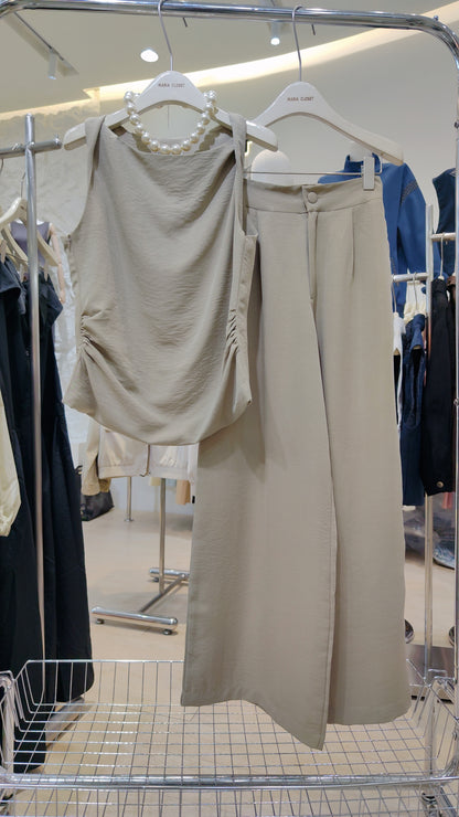 The "Calla" Cowl Neck Set