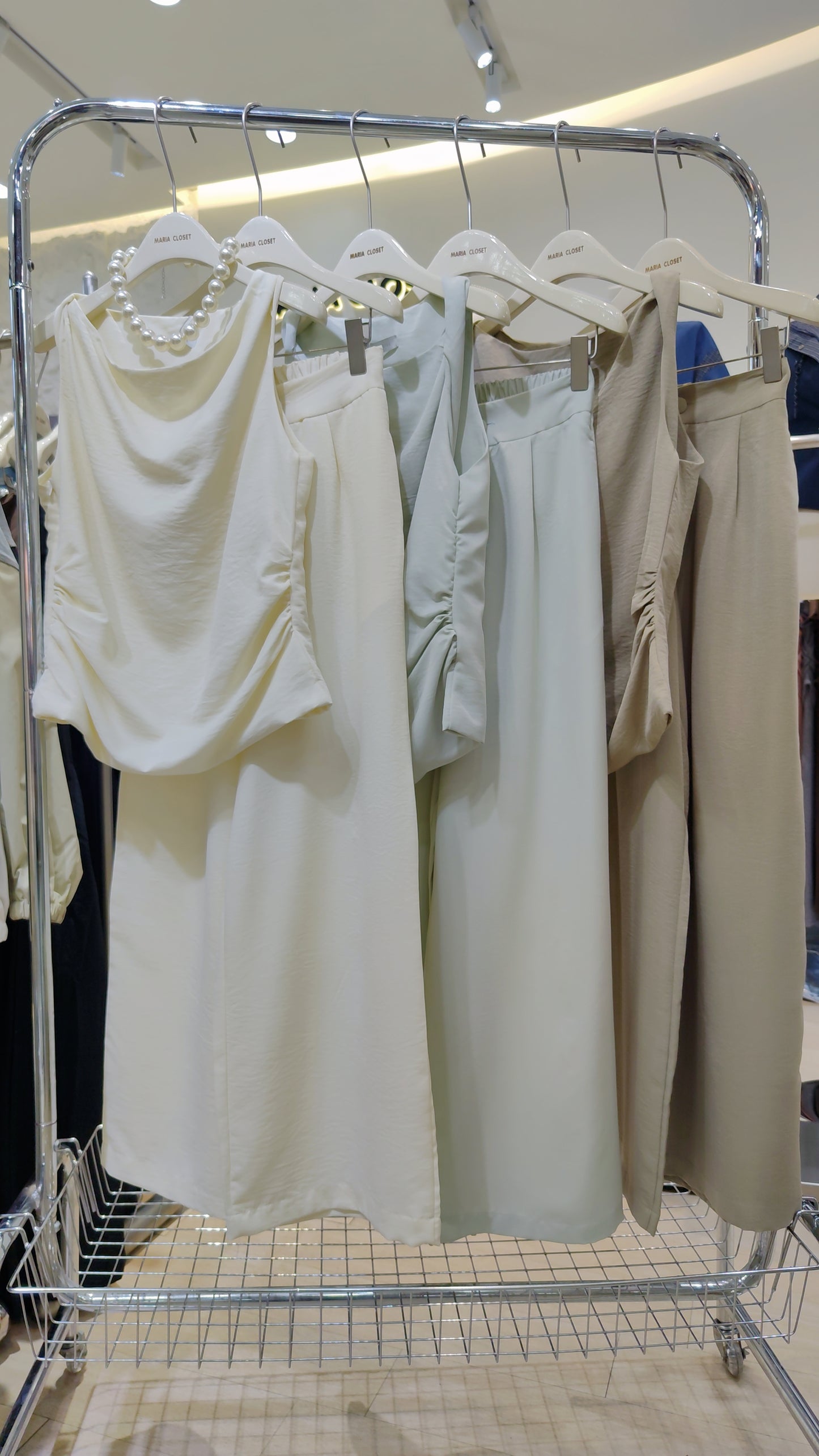 The "Calla" Cowl Neck Set