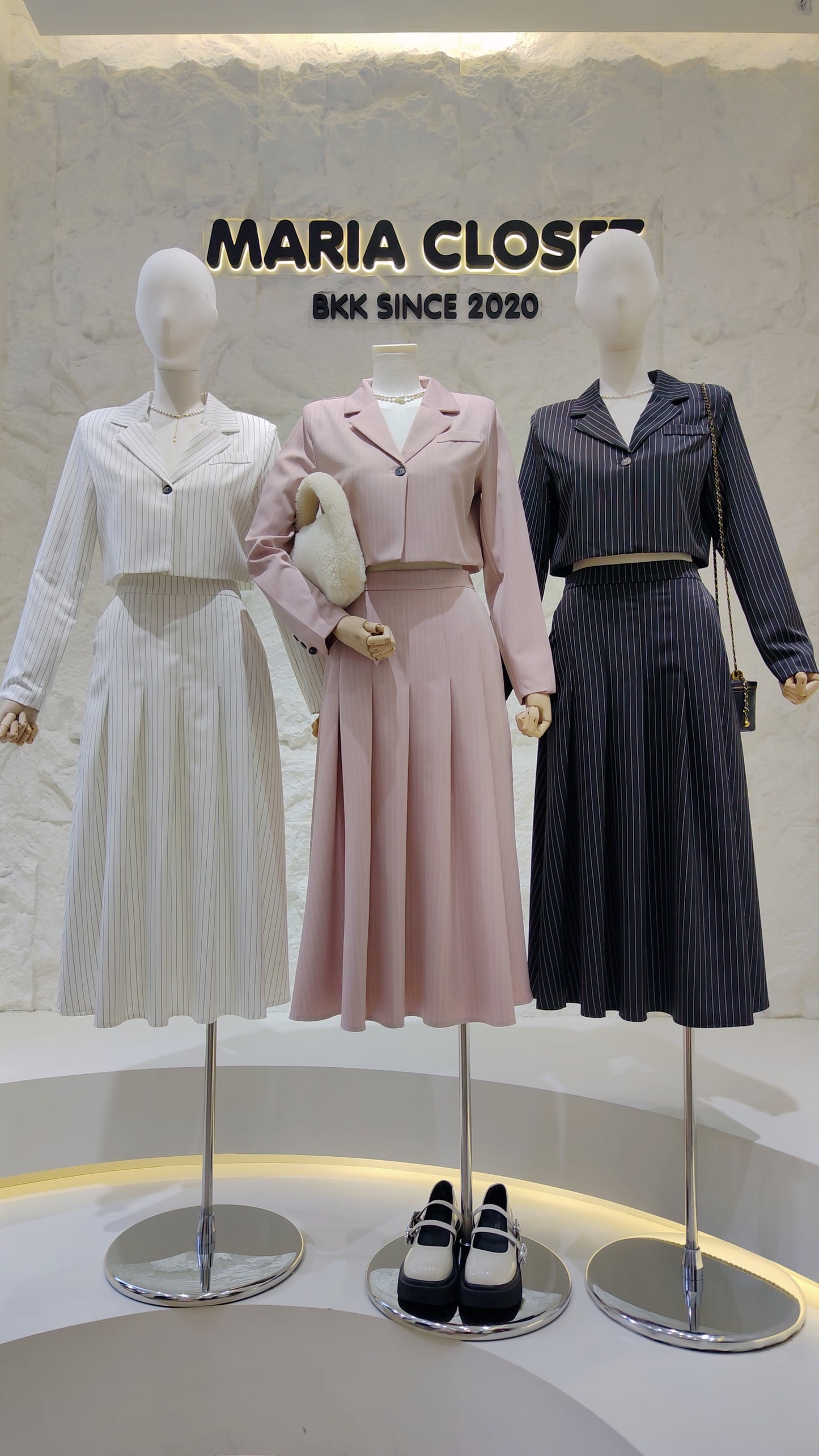 The "Debutante" Pleated Skirt Set