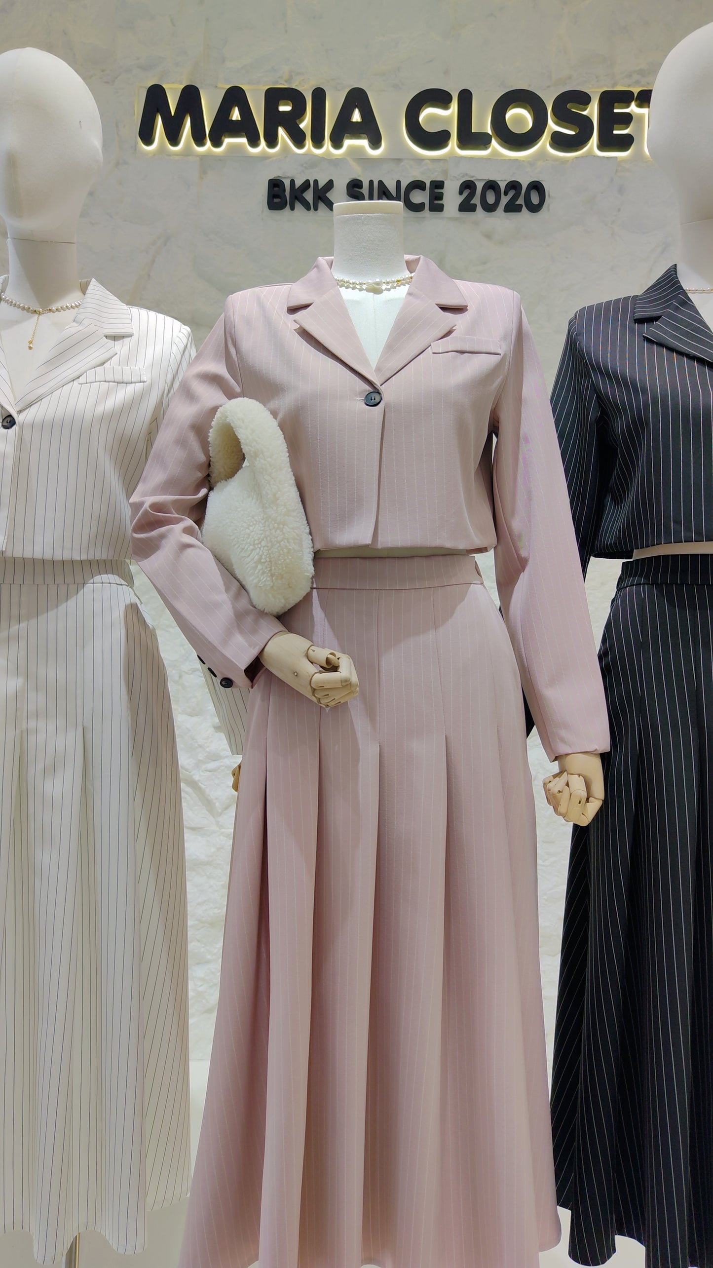 The "Debutante" Pleated Skirt Set