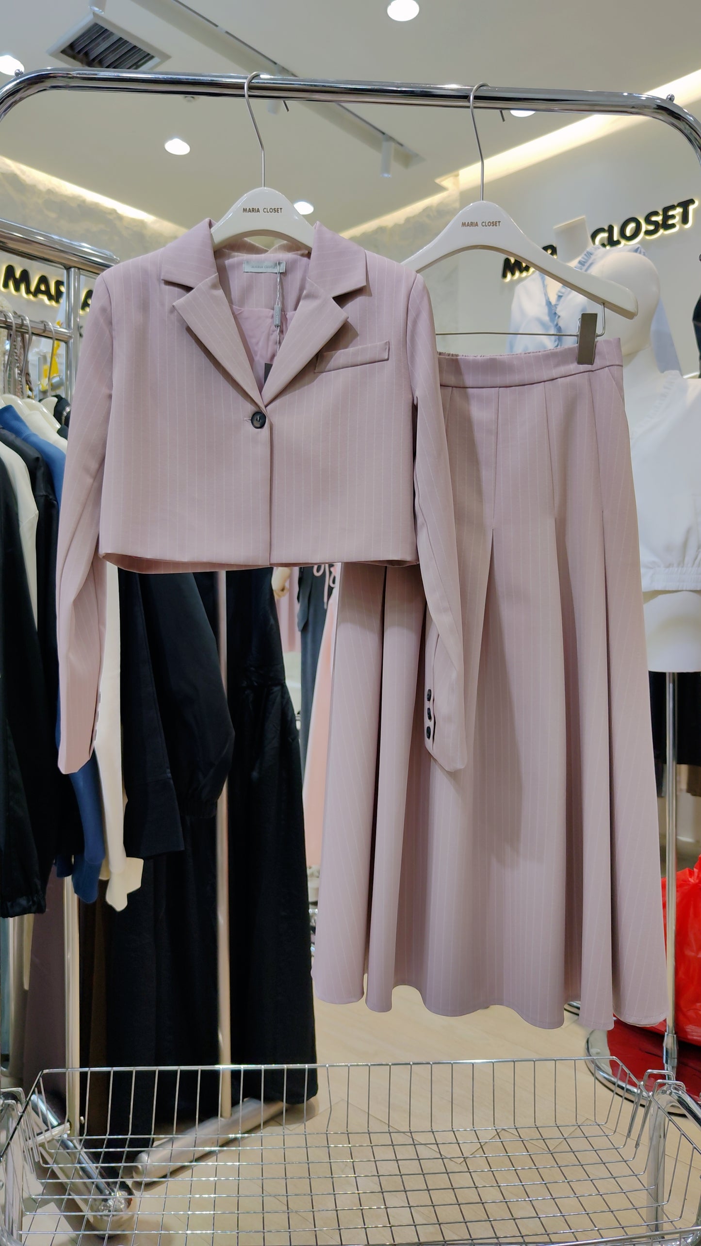 The "Debutante" Pleated Skirt Set