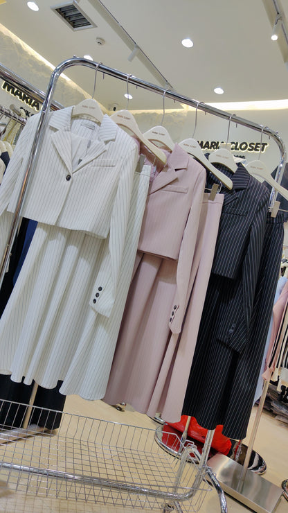 The "Debutante" Pleated Skirt Set