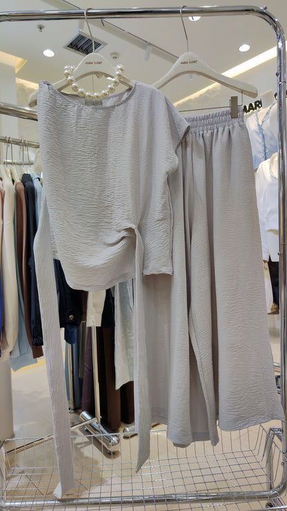 The "Diana" Draped Tie Set