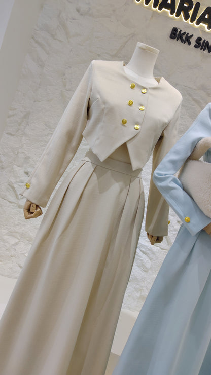 The "Heiress" Gold Button Set