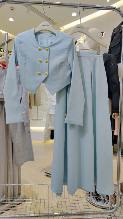 The "Heiress" Gold Button Set