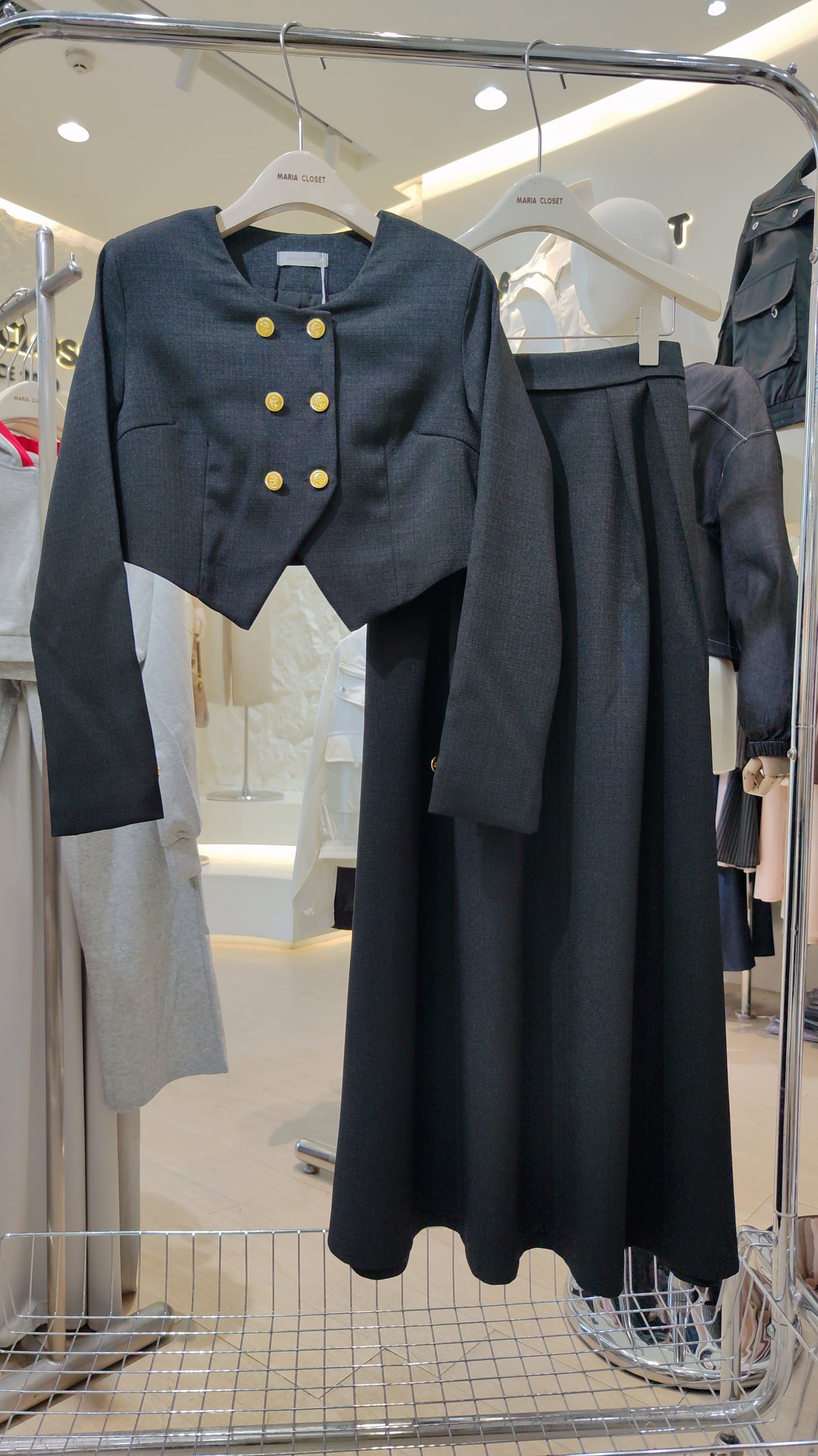 The "Heiress" Gold Button Set