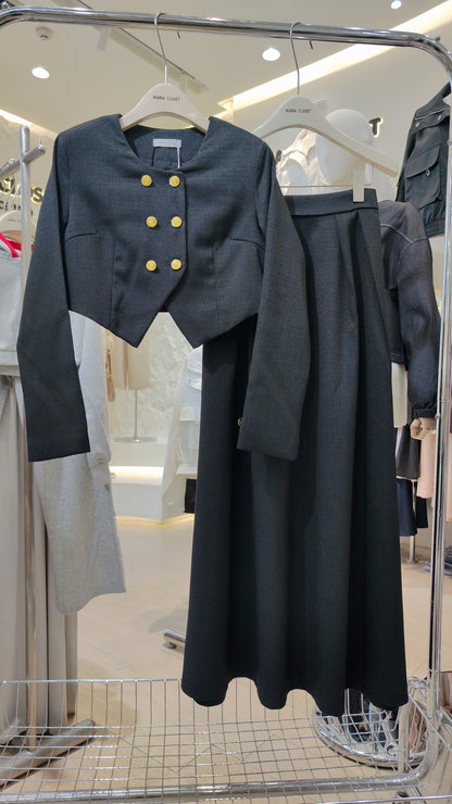 The "Heiress" Gold Button Set