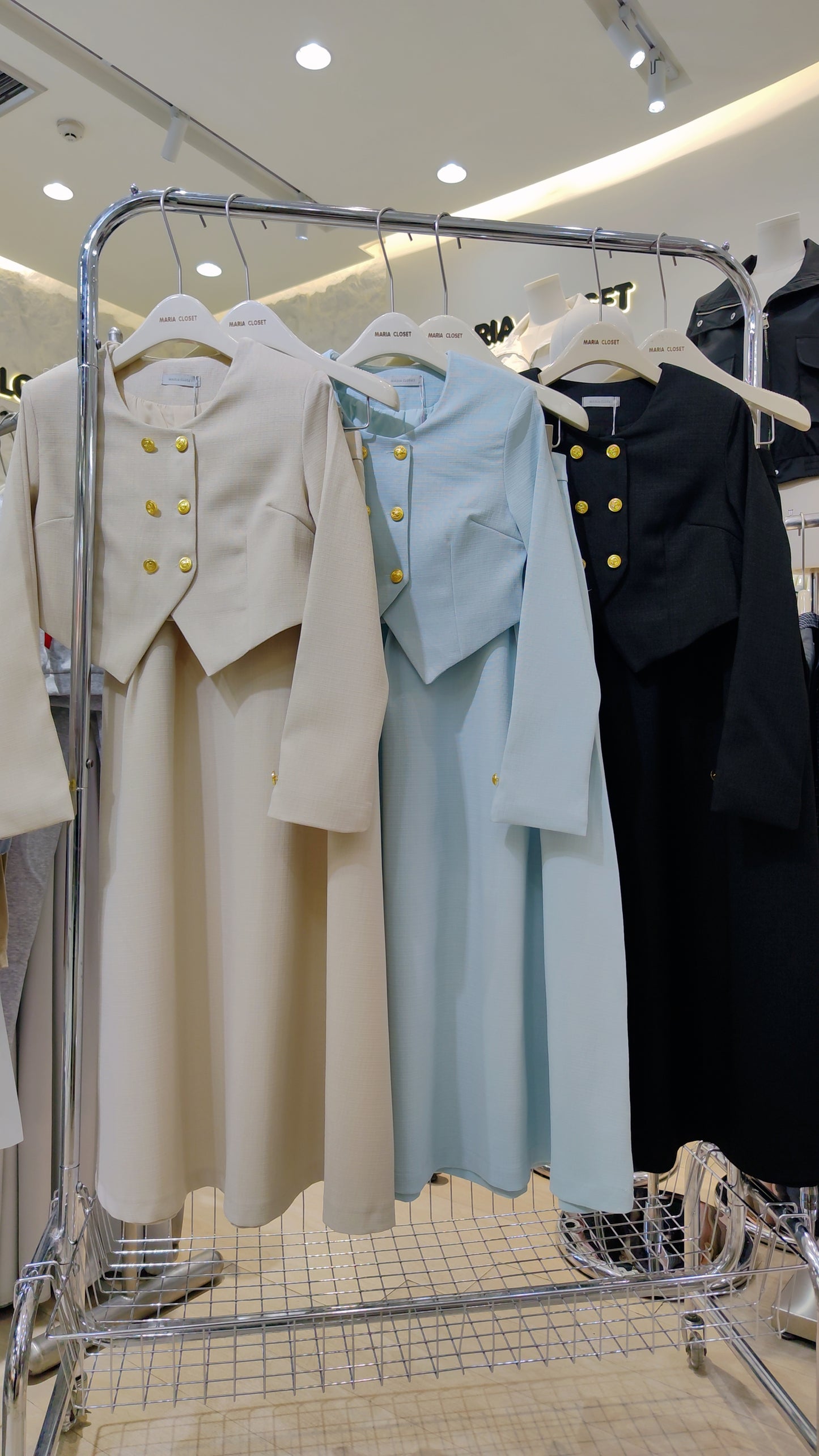 The "Heiress" Gold Button Set