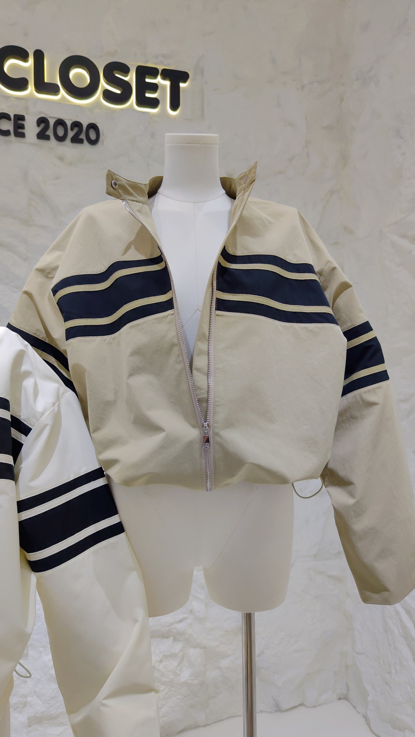 The "Horizontal Line" Track Jacket