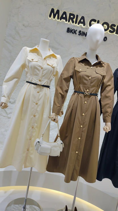 The "Safari" Shirt Dress