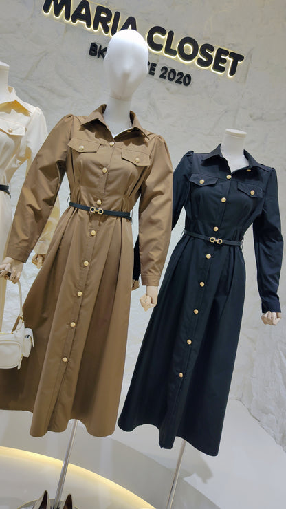 The "Safari" Shirt Dress