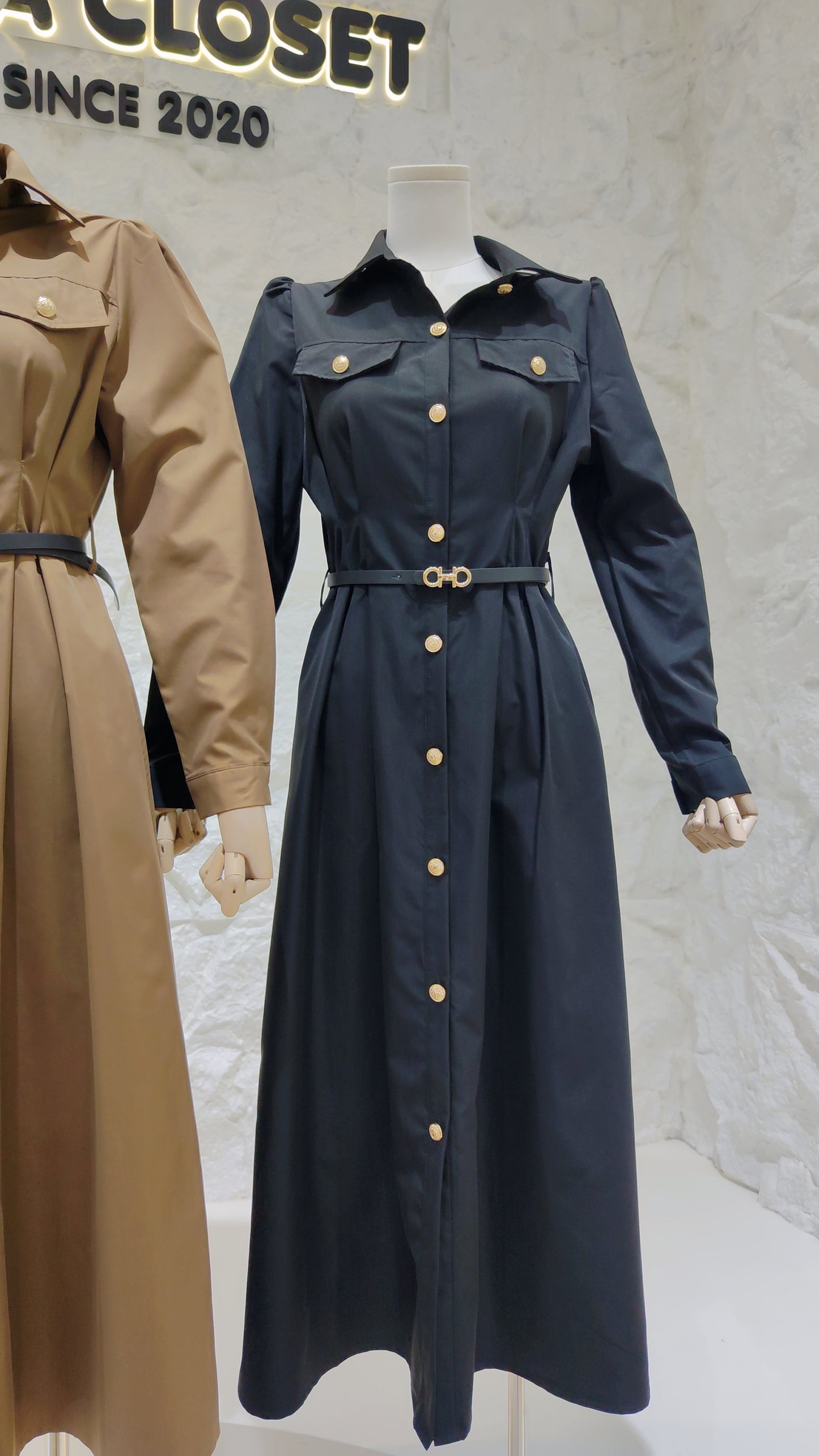 The "Safari" Shirt Dress