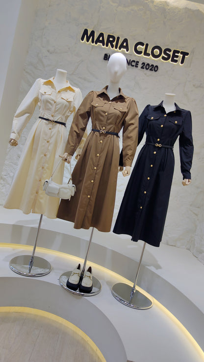 The "Safari" Shirt Dress