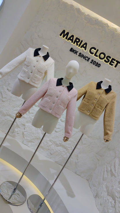 The "Heiress" Faux-Wool Jacket