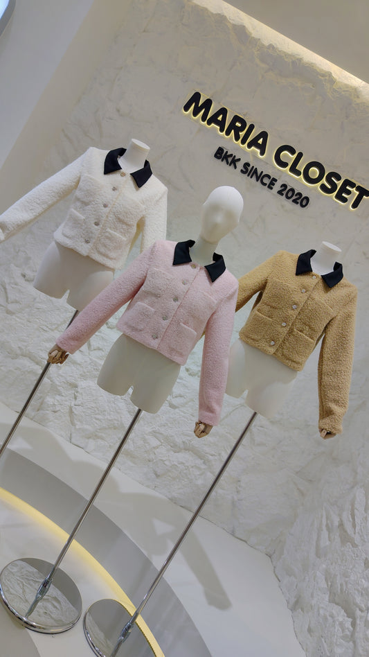 The "Heiress" Faux-Wool Jacket