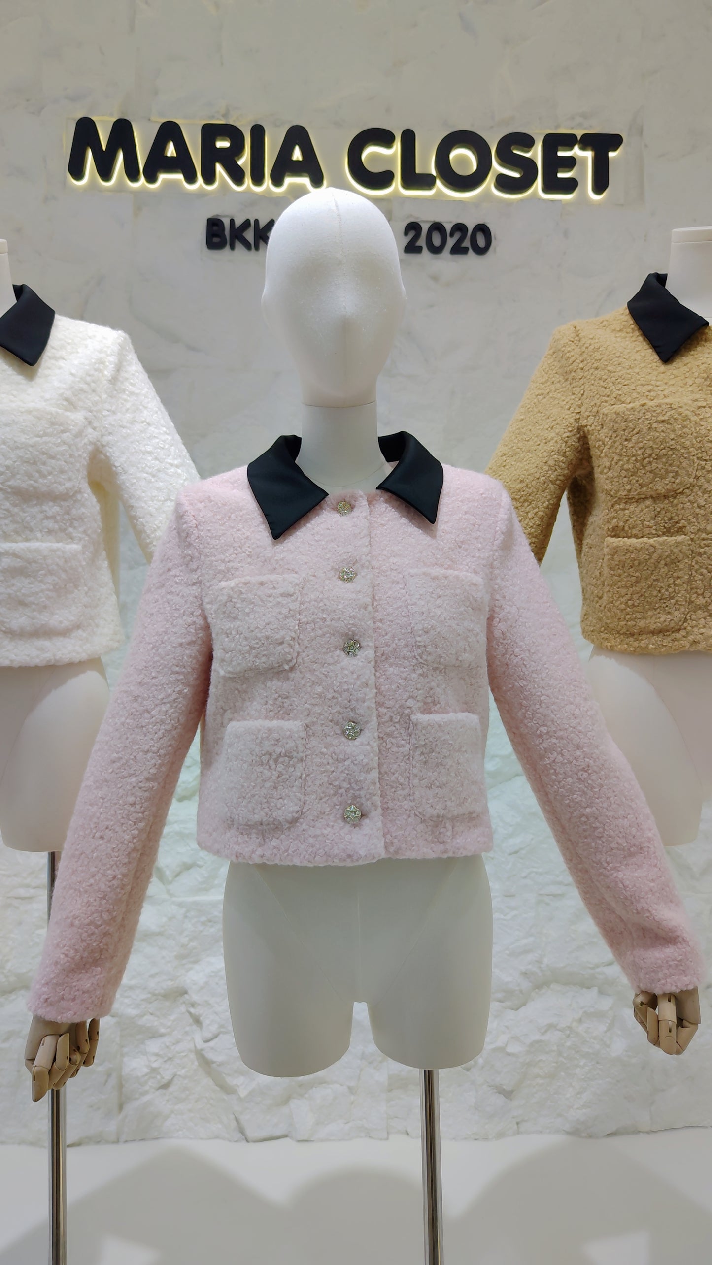 The "Heiress" Faux-Wool Jacket