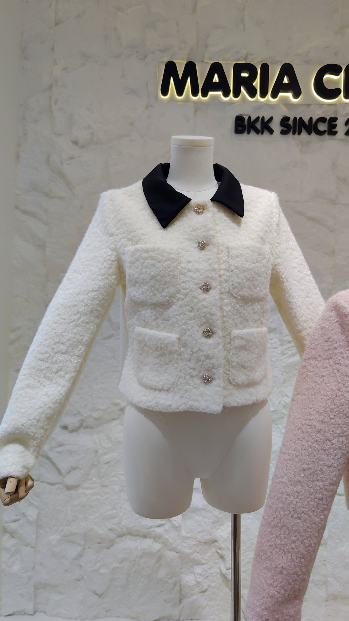 The "Heiress" Faux-Wool Jacket