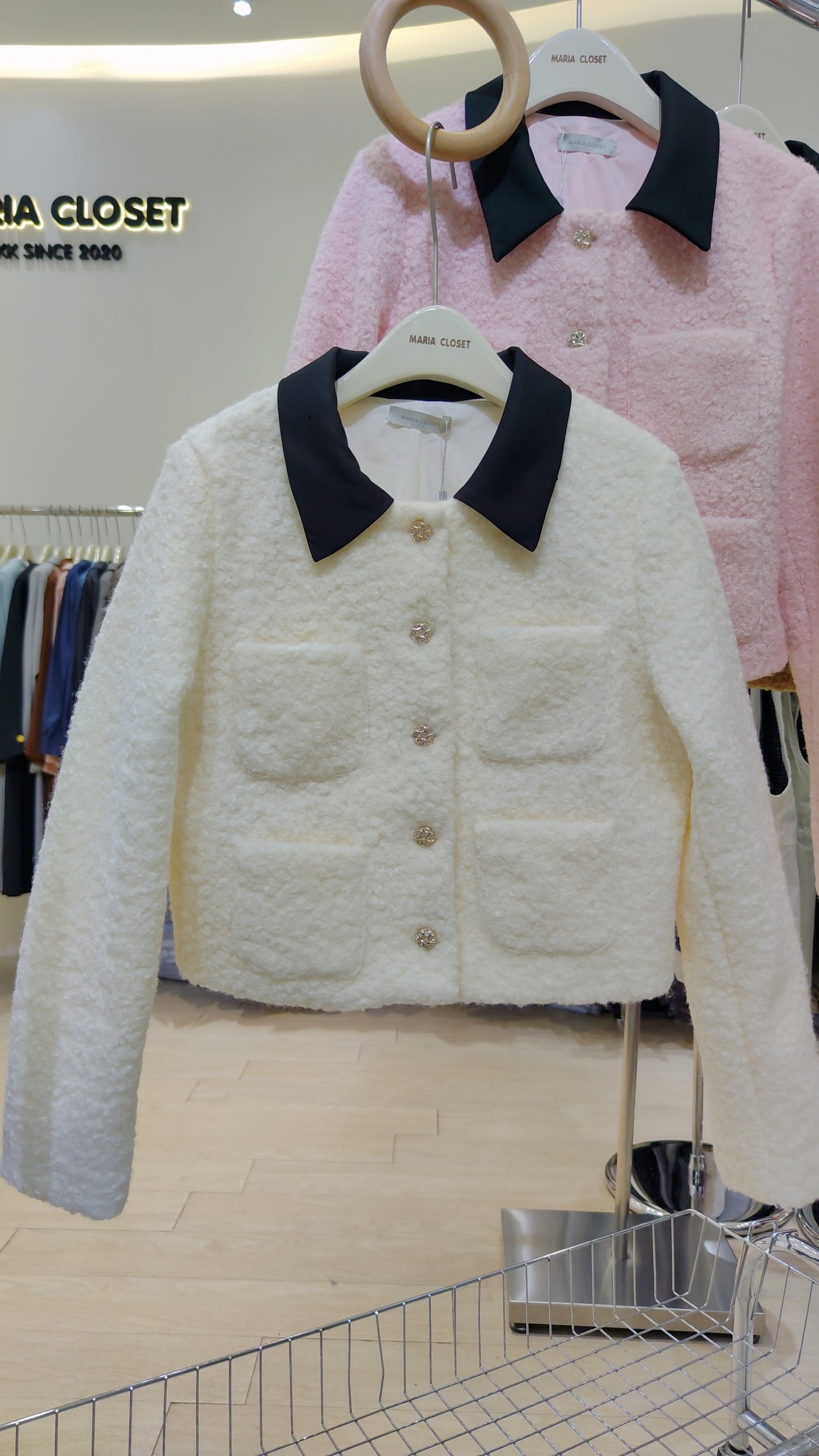 The "Heiress" Faux-Wool Jacket