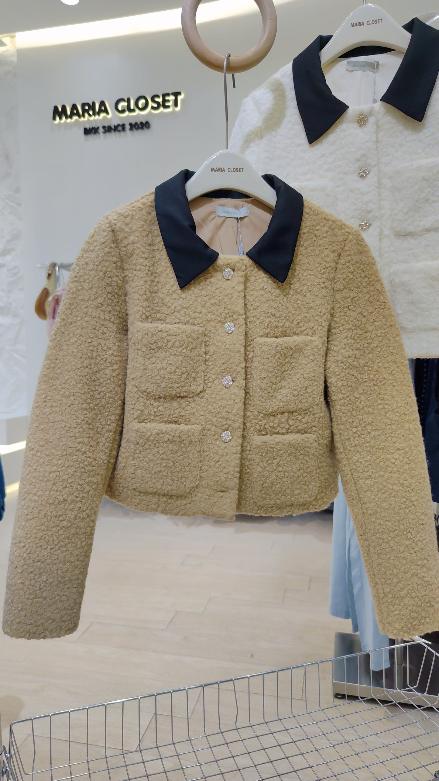 The "Heiress" Faux-Wool Jacket