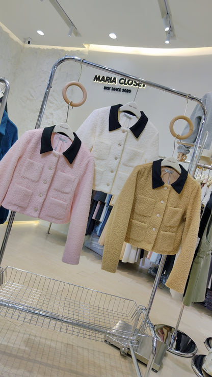 The "Heiress" Faux-Wool Jacket