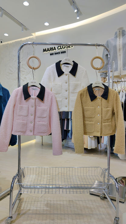 The "Heiress" Faux-Wool Jacket