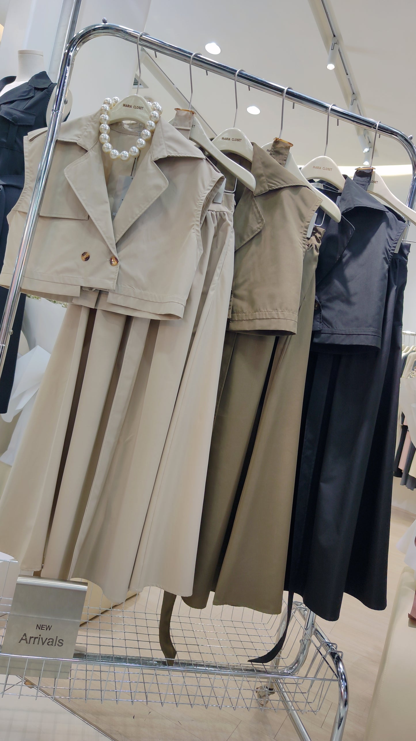 The "Audrey" Trench Vest Set