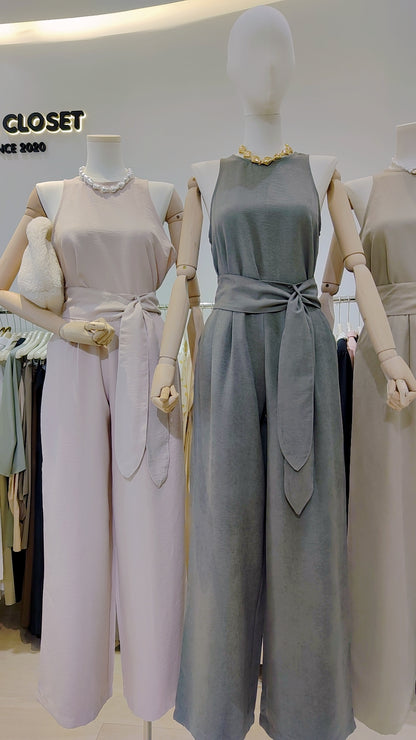 Maria's "Sleeveless Tie-Waist" Set