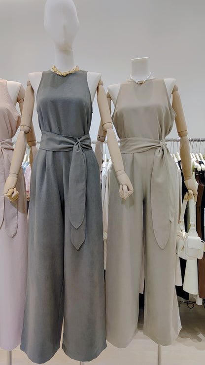 Maria's "Sleeveless Tie-Waist" Set