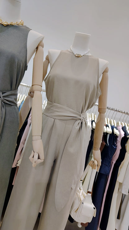 Maria's "Sleeveless Tie-Waist" Set