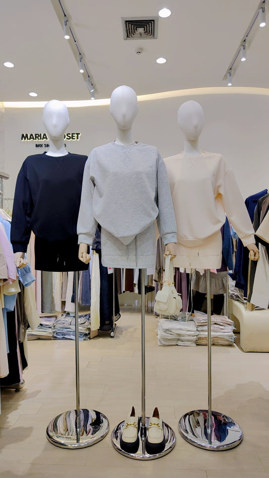 The "Seoul" Sweatshirt & Skirt Set