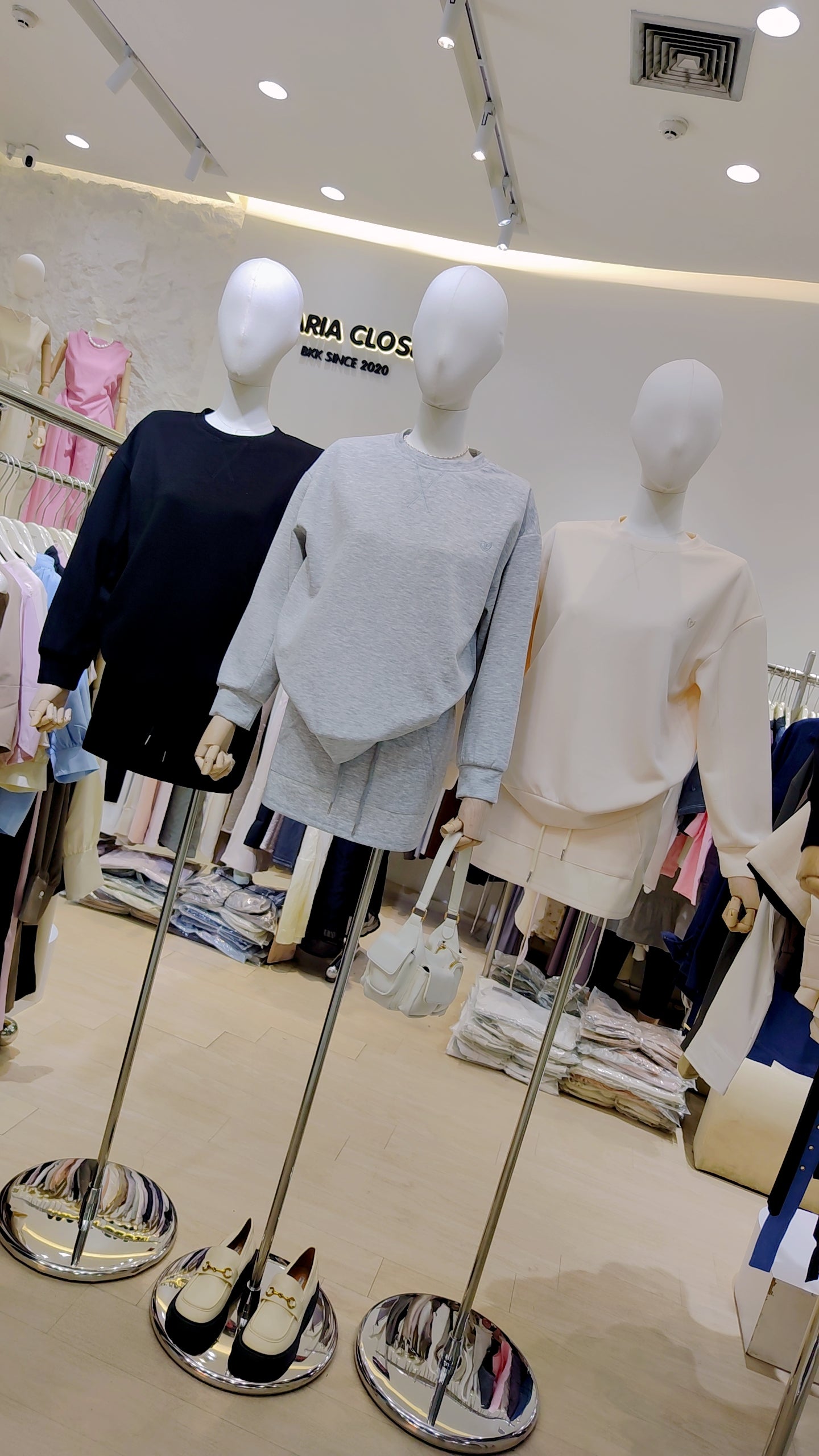 The "Seoul" Sweatshirt & Skirt Set