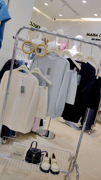 The "Seoul" Sweatshirt & Skirt Set