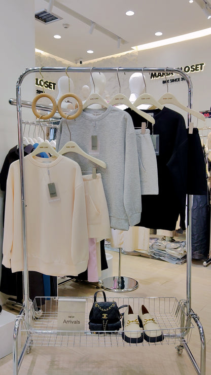 The "Seoul" Sweatshirt & Skirt Set