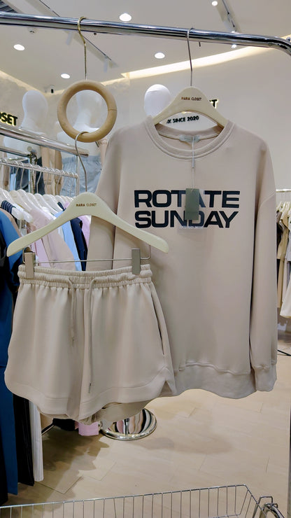 The "ROTATE SUNDAY" Graphic Tee & Shorts Set