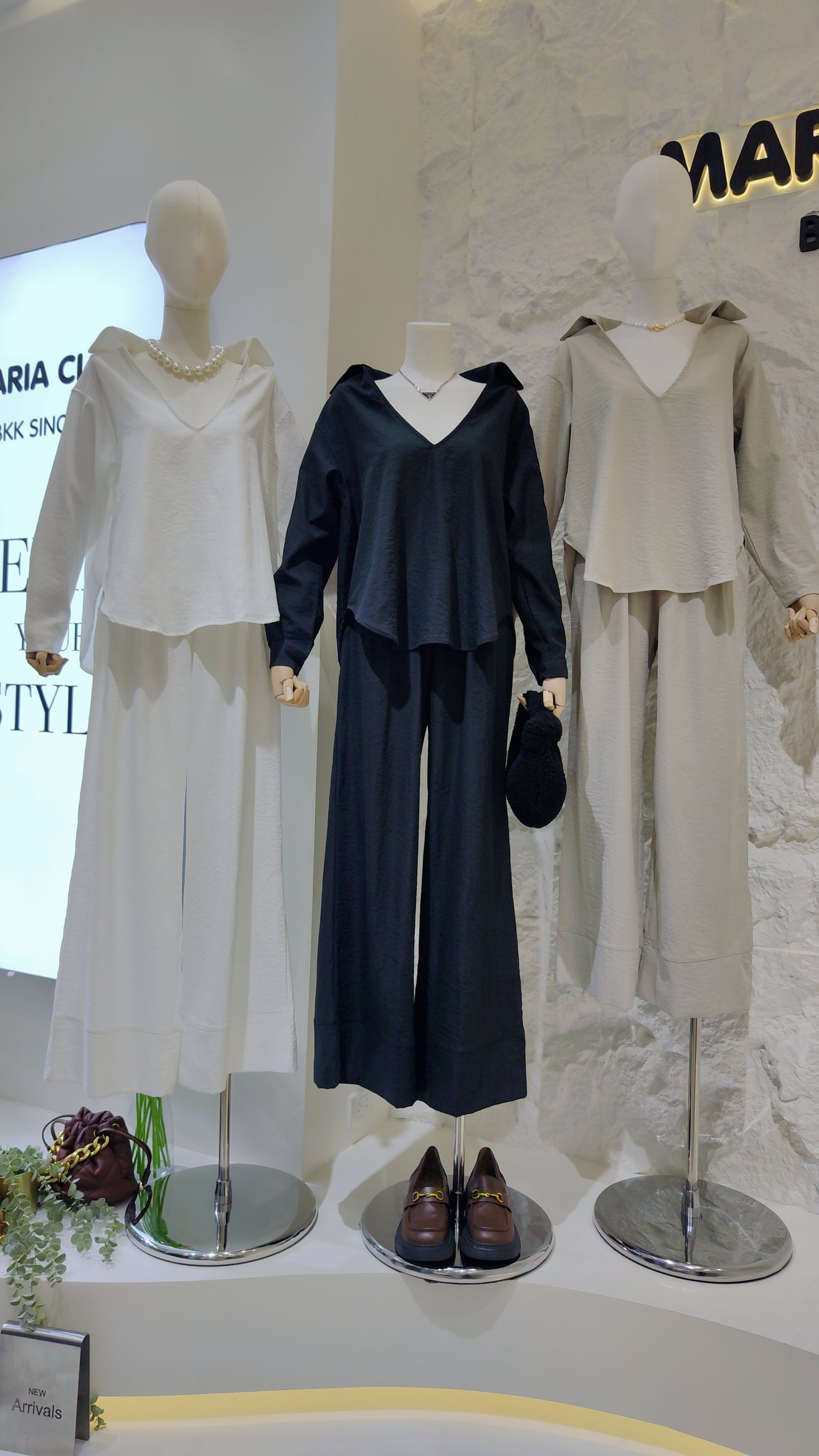 The "Timeless V-Neck" Tunic & Pants Set