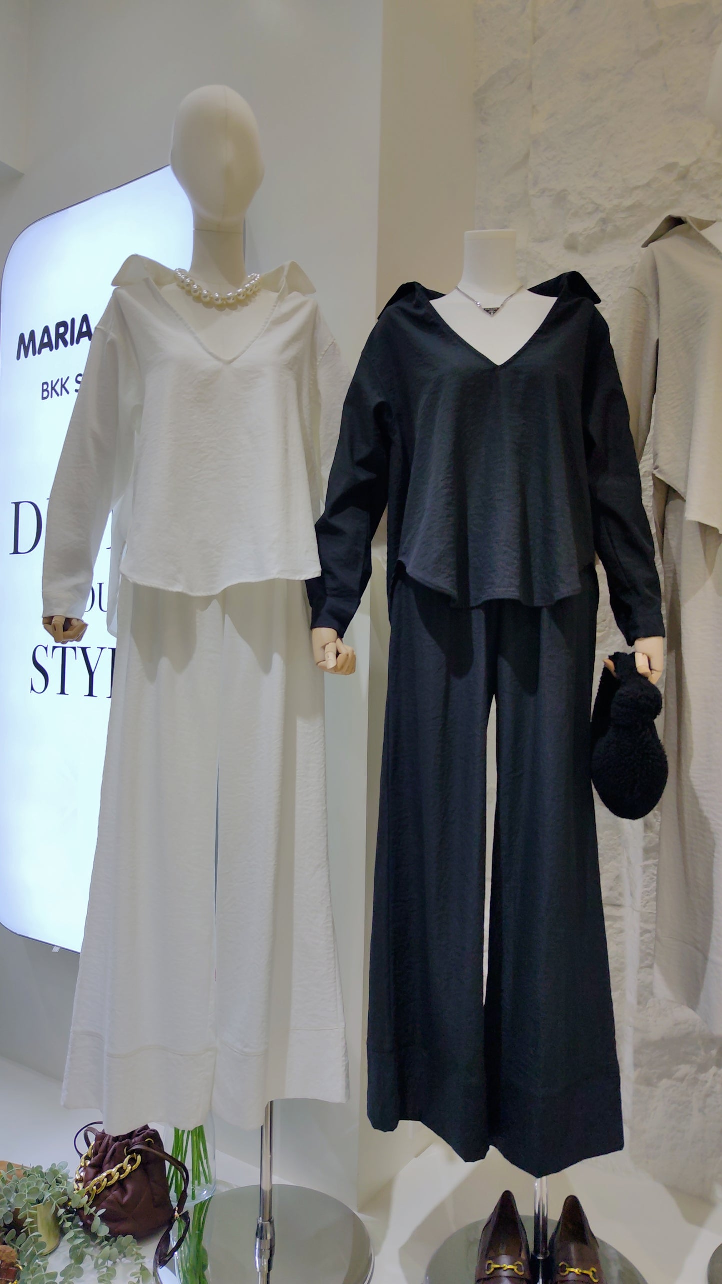 The "Timeless V-Neck" Tunic & Pants Set