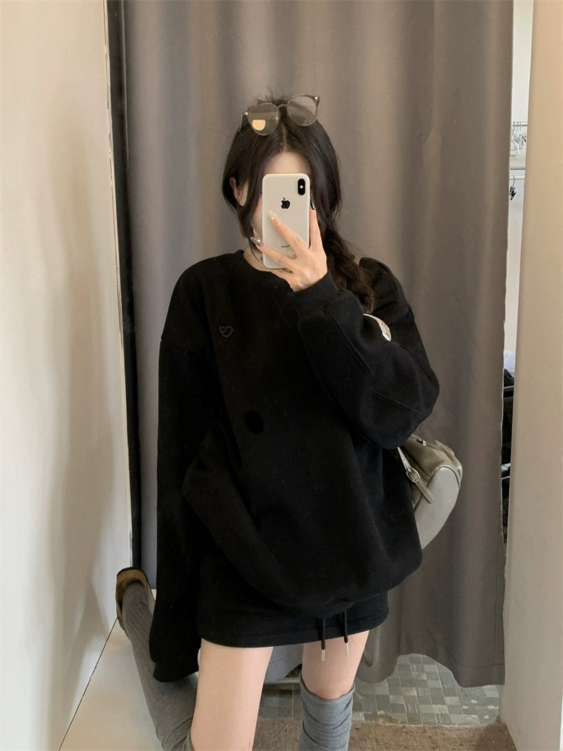 The "Seoul" Sweatshirt & Skirt Set